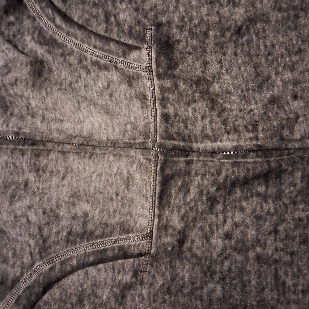 Helix Charcoal Gray Zip Up Sweatshirt - Picture 3 of 3